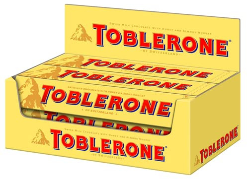 Toblerone Schokolade, 10er Pack (10 x 360 g)