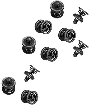 LST 10x Türverkleidung Verkleidung Türpappen Clips Kompatibel mit Seat Alhambra Leon III Tarraco