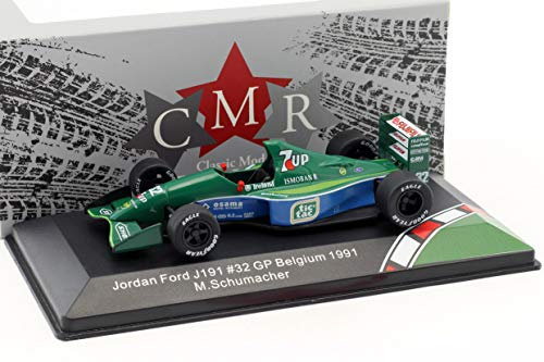 CMR Michael Schumacher Jordan Ford J191 #32 F1 Debut Belgien GP Formel 1 1991 1:43