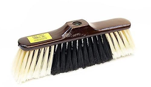 Mass 7701 Scopa per interni bicolore in plastica
