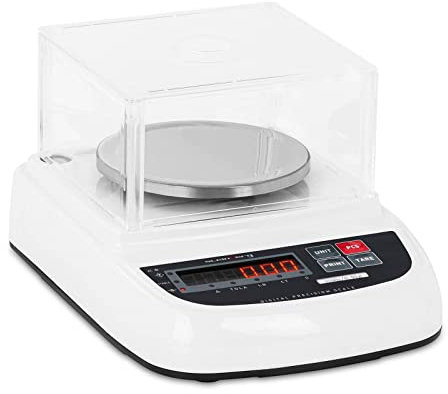 Steinberg Systems Präzisionswaage 0,05-3.000 g Windschutz Genauigkeit 0,01 g digital Wiegefläche Ø 13 cm Feinwaage Briefwaage
