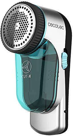 Cecotec Cut-X Rasoir Anti-Bouloches avec Batterie Rechargeable et Jusqu’à 45 Minutes d’autonomie, système de sécurité, 3 Lames très affûtées Jusqu’à Les 8800 RPM. Réservoir intégré. (Cut-X)