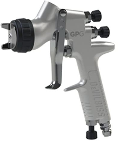 DeVilbiss DEV-905015 1.244; 1.3 & 1.4 mm 7E7 Cupped GPG Gravity HVLP Gun Kit