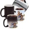 Yourdesign Personalised Heat Change Mug - Personalise with Two Photos - Magic Image Reveal Cup - Funny Unusual Photo Mug Gift