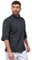strongAnt Herren Kochjacke 3/4 Kurzarm mit Reißverschluss Stretch Professionelle Kochuniform - Grau, Größe: M