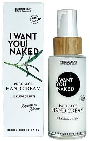 I Want You Naked, Handcreme Healing Greens, Rosmarin & Zitrone, 50ml (10)