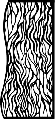 Stamperia - Thick Stencils for Scrapbooking, Albums, Card Making, Bullet Journalling and More, Waves, Flexible Material, Easy to Clean, Perfect for Hobbies, Crafts, and Gifting (Sea Land)