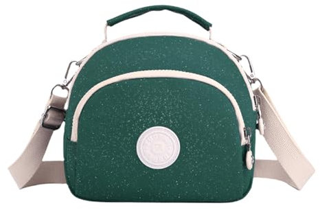 FAVORTALK Umhängetasche Crossbody Bag mit Abnehmbarer Schultergurt Klein Moderne Taschen mit 3 fächern Handytasche für Frauen,DJB01409