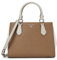 Michael Kors Marilyn Medium Satchel, Driftwood Multi, One size