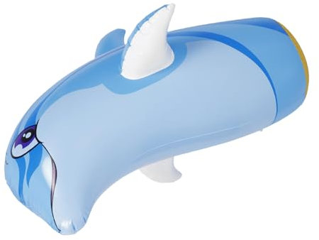 CAXUSD Aufblasbarer Delfin Wasserspielzeug PVC Bunter Poolparty Delfin Outdoor Aufblasbare Schwimminsel Für Strand Und Party