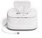 Irishom Wipe Warmer, Large Capacity Baby Wet Wipes Dispenser with 3 Temperature and 3 Brightness Night Light Top Heating Wet Wipes Holder/Case Fast Heating USB