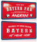 2er Set Fußball Blechschilder - Fussball Metallschild mit Spruch - Sport Schild Deko Zubehör Geschenk Fanartikel für Bayern Fan Liebhaber Begeisterte