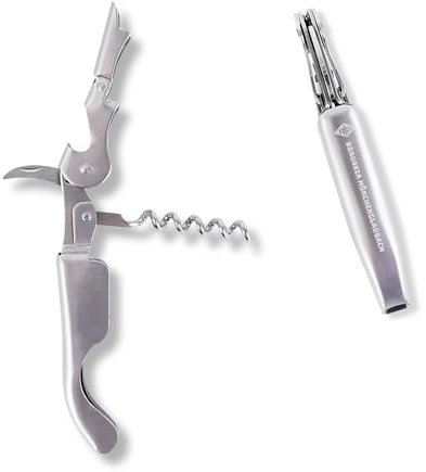 Borussia Mönchengladbach Kellnermesser | Offizieller Fanartikel Fohlenshop | Flaschenöffner,Weinöffner | Multifunktionales Werkzeug mit Vereinslogo