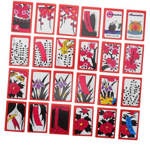 MOLUCKFU 1satz Koreanische Spielkarten Robusten Papierkarten Für Und Partys Tragbare Spielkarten Für Brettspiele Und Unterhaltung Für Gesellige Abende