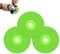 Kouamor Rock Slab Grinding Disc, Glass Cutting Disc, 36 Grit Silicon Carbide, High Hardness Material, 100mm Arbor Hole, 1.5mm Thick, 3 Pcs, For Angle Grinder