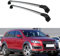 GCTRICL Kompatibel mit Q7 5 Door 4L SUV 2006-2015 Aluminium Dachträger Relingträger,Dachgepäckträger Alu Relingträger 2 Stück,C