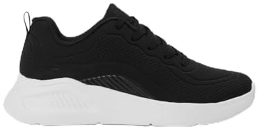 Skechers Bob Buno Trainers Womens Black/White 6 UK