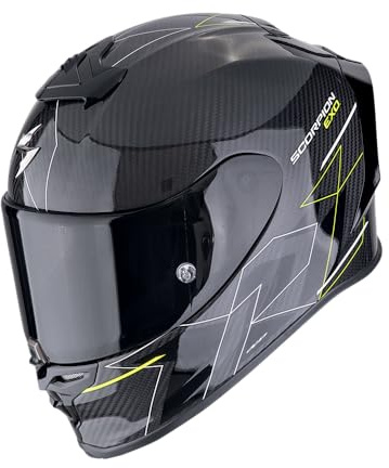 SCORPION EXO-R1 EVO CARBON AIR CYNERGY Black-Neon Yellow XS