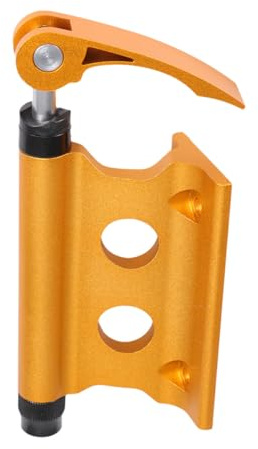 ORFOFE Fahrradhalterung Auto Innen aus Aluminiumlegierung mit Schnellspanner Fahrrad Block Gabelhalterung für Horizontale Montage und Sicheren Transport des Vorderrads im Auto