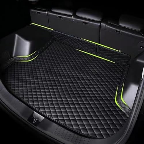 Kofferraummatte, Für BMW 5 Series (Touring) 2003-2010 E60+E61 Leder Kofferraum Cargo Teppich Kofferraumwanne Kratzfest Schutzmatte Kofferraumschutz