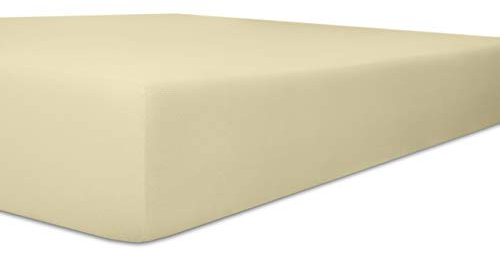 Spannbetttuch Vario-Stretch Q22 Größe: 90 cm-100 cm B x 210 cm-220 cm T, Farbe: Ecru