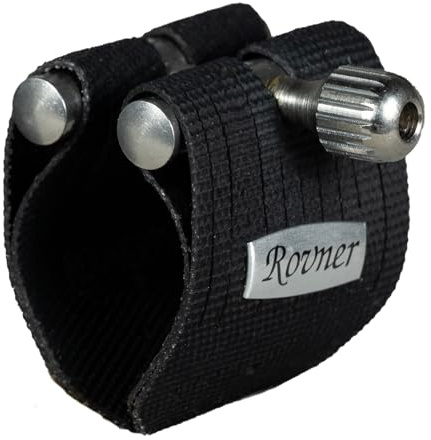 Rovner Ligature & Plastic Cap for Bb Clarinet - Van Gogh Ligature for Hard Rubber Mouthpiece (VG-1R)