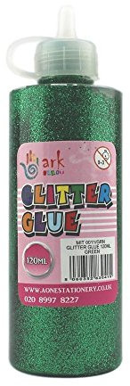 arkCRAFT 2 x Ark's Sparkling Glitter Glue-120ml (Ice blue)