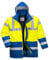 Portwest Warnschutz Kontrast Traffic-Jacke, Größe: XL, Farbe: Gelb/Royal, S466YRBXL