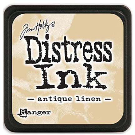 Ranger Mini Ink Pad, Antique Linen, Beige