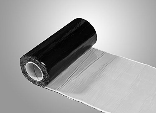 WK-Alu-Flex - glatt, Wand- und Kaminanschlussband, Rollenlänge: 5m, Breite: 300mm, Farbe: Schwarz