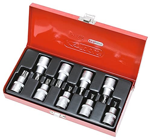 KS Tools 1/2 922.1890 9 tlg. Steckschlüssel Set Torx-Schraubendreher T20 – T60