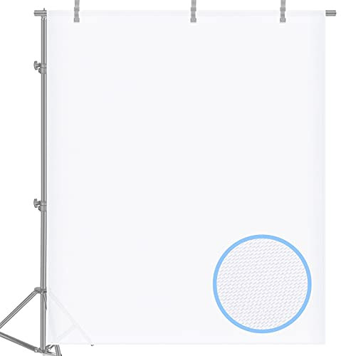 Neewer® 2 Yard x 60 Zoll / 1.8 x 1,5 M Nylon Seide weiß Nahtlose Diffusion Gewebe Diffusor Stoff für Fotografie-Softbox, Lichtzelt und Beleuchtung Licht-Modifizierer