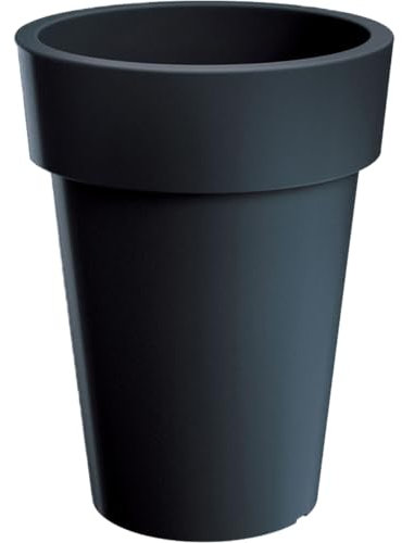 Prosper Plast dlofs300-s433 29,3 x 39.6 cm lofly Slim Blumentopf – Anthrazit (12-teilig)