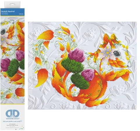 DIAMOND DOTZ Painting, Intermediate Kit, DD9, Assorted, 52 x 42cm DD9.034