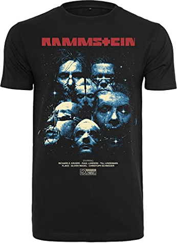 Rammstein Herren Rs021-rammstein Sehnsucht Movie Tee T-Shirt (1er Pack)