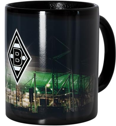 Borussia Mönchengladbach Tasse | Offizieller Fanartikel Fohlenshop | Perfekt für Fans und Sammler | 300 ml Vol. Keramiktasse