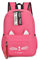 FANDARE Ragazze Zaino Casual Borsa da Scuola Adolescente Daypack School Bag per Scuola Università Viaggio Shopping Impermeabile Tessuto Oxford Zaini Rosso