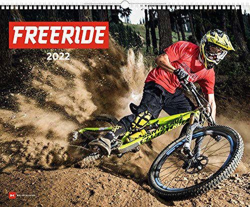 Freeride - Kalender 2022 - Delius-Klasing-Verlag - Wandkalender mit atemberaubenden Fotos - 56 cm x 45,5 cm