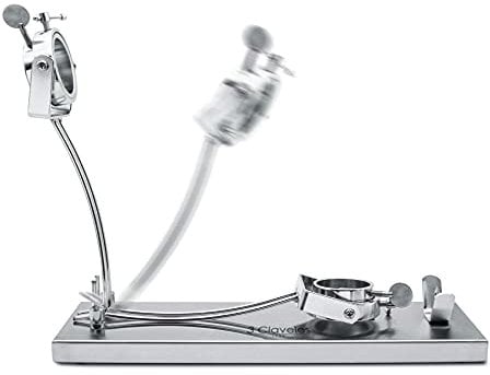 Soporte Jamonero 3 Claveles Giratorio Abatible- Base de Acero – Herrajes de Metal – Giratorio – Plegable.
