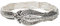 Dicksons Serenity Prayer Silver Plated Spoon Handle Engraved Tile Stretch Bracelet, One Size, Silver-plated Metal, no gemstone