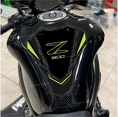 Adesivo 3D Protezione Serbatoio compatibile con/sostitutivo per KAWASAKI Z900 Z 900 Tank Pad (Protezione Serbatoio)