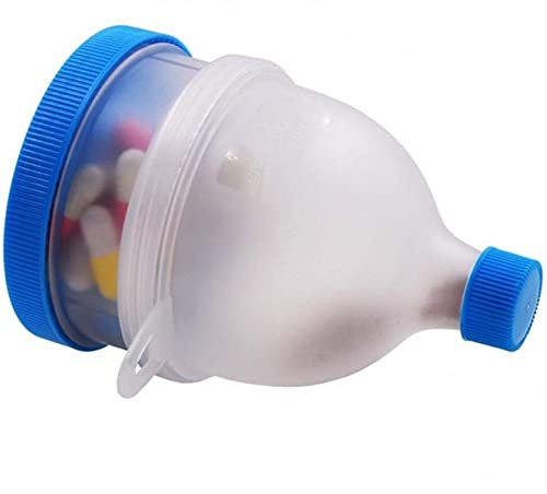 Sanfly Portable Powder Supplement Tablet Container Funnel Protein Supplement Funnel Tablet Powder Subdivision Funnel