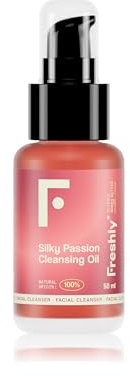 Freshly Cosmetics Olio detergente struccante waterproof. Silky Passion Cleansing Oil. 50ml