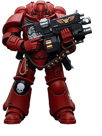 HiPlay JoyToy × Warhammer 40K Offiziell lizenzierte Science-Fiction-Actionfiguren im Maßstab 1:18, komplettes Set, Serie Blutengel Fürsprecher