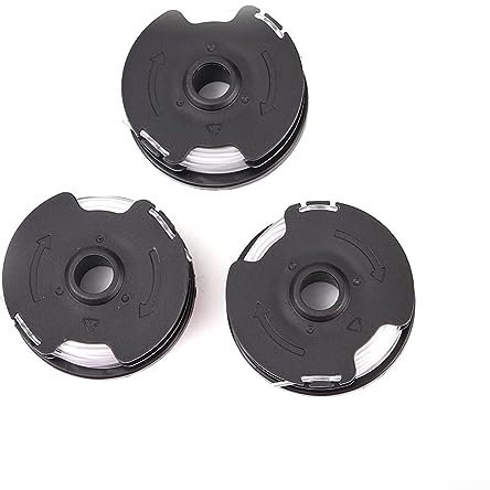 Lot de 3 bobines de rechange pour débroussailleuse sans fil pour Parkside PRTA 20-Li C3 IAN351753