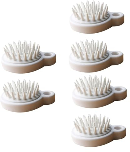 Healeved 6stücke Teiliges Kopfhaut-massagebürsten Für Haarreinigung Hochwertige Und Tpe Für Sanfte Massage Und Effektive Hautpflege Für Zuhause Und Unterwegs