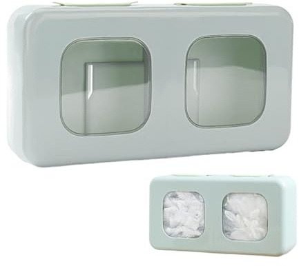 Kongou Aufbewahrungsbox Für Frischhaltebeutel, Wrap Storage Box Dispenser, Multifunktionale Wandmontierte Frischhaltefolie Aufbewahrungsbox Für Küche Und Bad