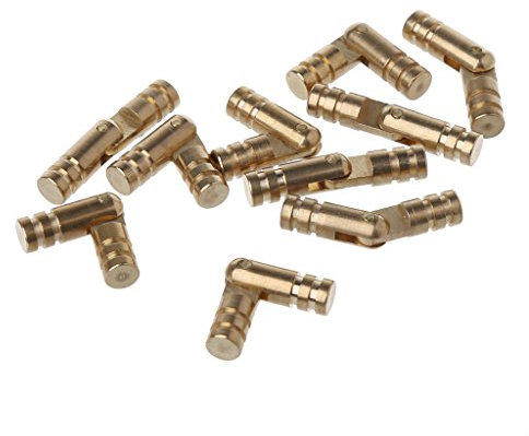 IWOMA Lot de 10 charnières cylindriques invisibles pour meubles