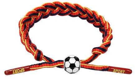TIMELYE Generic Unisex Fußball Geburtstag Fußball Kinder Fußball Silikonarmband Perlen Gravur Schmuck Basteln Mädchen Mitgebsel Kindergeburtstag Fußball Fussball Geburtstag