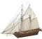 YLME Bausatz Für EIN Segelschiff Aus Holz Bausatz Zum Zusammenbauen Eines Segelschiffs Aus Holz Zum Selbermachen Klassisches Modell Eines Segelboots Aus Holz Dekoration,A